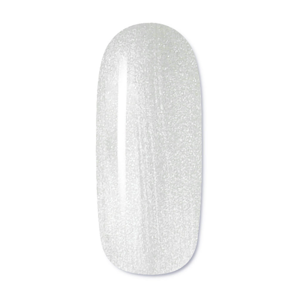 White Metallic Gel Polish